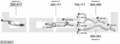 BOSAL sys14051 -