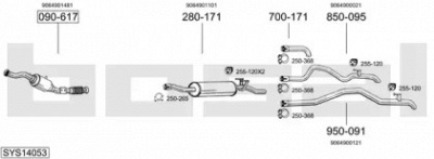 BOSAL sys14053 -