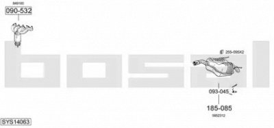 BOSAL sys14063 -