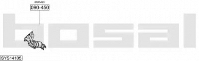 BOSAL sys14105 -
