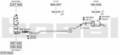 BOSAL sys14254 -