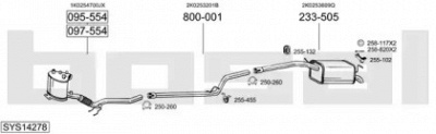 BOSAL sys14278 -
