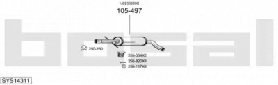 BOSAL sys14311 -