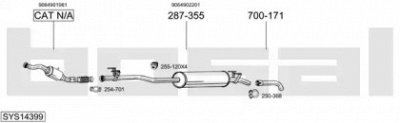 BOSAL sys14399 -