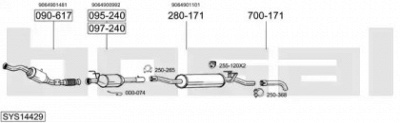 BOSAL sys14429 -