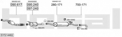 BOSAL sys14462 -  