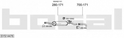 BOSAL sys14476 -  
