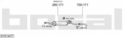 BOSAL sys14477 -