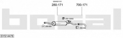 BOSAL sys14478 -  