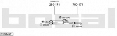 BOSAL sys14511 -
