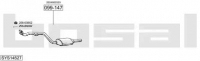 BOSAL sys14527 -