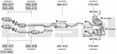 BOSAL sys14605 -