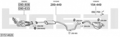 BOSAL sys14628 -
