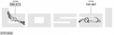 BOSAL sys14639 -