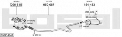 BOSAL sys14647 -  