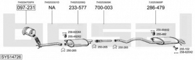 BOSAL sys14726 -