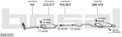 BOSAL sys14727 -