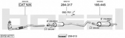 BOSAL sys14777 -