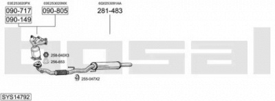 BOSAL sys14792 -  