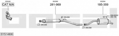 BOSAL sys14806 -