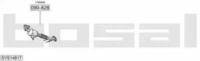 BOSAL sys14817 -