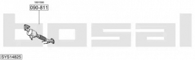 BOSAL sys14825 -