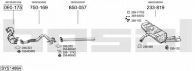 BOSAL sys14864 -