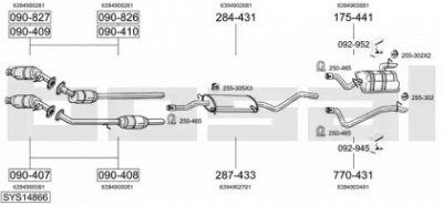 BOSAL sys14866 -