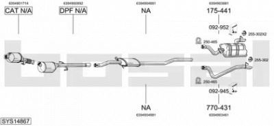 BOSAL sys14867 -