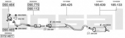BOSAL sys14877 -  