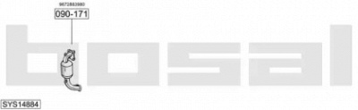 BOSAL sys14884 -