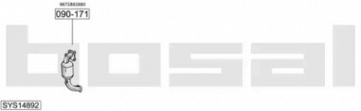 BOSAL sys14892 -  