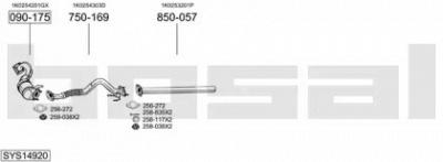 BOSAL sys14920 -  