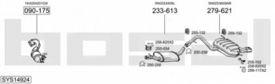 BOSAL sys14924 -