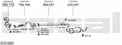 BOSAL sys14925 -  