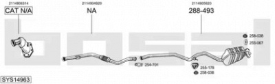 BOSAL sys14963 -