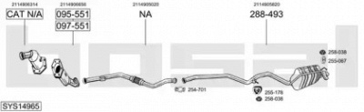 BOSAL sys14965 -