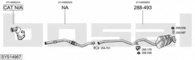 BOSAL sys14967 -