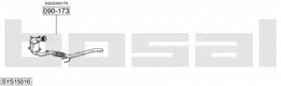 BOSAL sys15016 -  