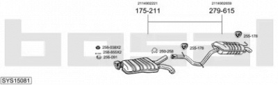 BOSAL sys15081 -