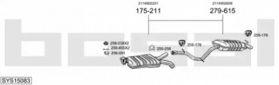 BOSAL sys15083 -  