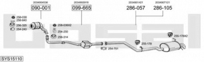 BOSAL sys15110 -