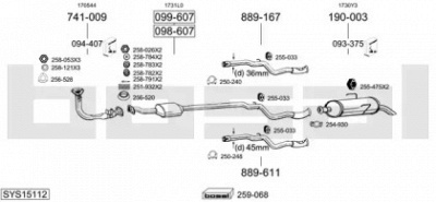 BOSAL sys15112 -