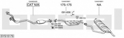BOSAL sys15179 -