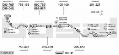 BOSAL sys15183 -