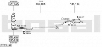 BOSAL sys15191 -