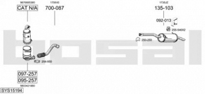 BOSAL sys15194 -