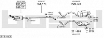BOSAL sys15207 -  