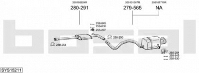 BOSAL sys15211 -