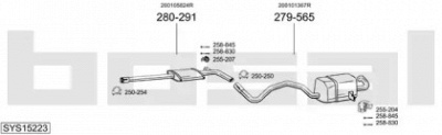 BOSAL sys15223 -